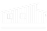 Modern House Plan - Buckner ADU 58645 - Left Exterior