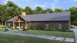Secondary Image - Ranch House Plan - Cassidy 3 27696 - Front Exterior