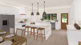 Ranch House Plan - Cassidy 3 27696 - Kitchen