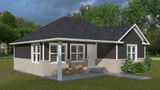 Cottage House Plan - Thatcher ADU 34820 - Front Exterior
