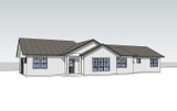 Ranch House Plan - McClellan 73763 - Front Exterior
