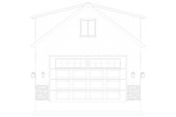 Traditional House Plan - Carl Garage 44535 - Front Exterior