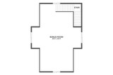 Secondary Image - Traditional House Plan - Carl Garage 44535 - 2nd Floor Plan