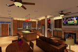 Traditional House Plan - Riverside Avenue 39955 - Kitchen