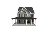 Country House Plan - 20573 - Front Exterior