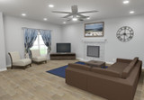 Country House Plan - 20573 - Family Room