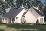 Country House Plan - Charleston 35525 - Rear Exterior