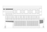 Modern House Plan - Eagle River Lakehouse 39328 - Front Exterior