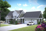 Country House Plan - Pine Haven Pointe 15307 - Front Exterior