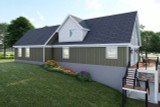 Country House Plan - Pine Haven Pointe 15307 - Rear Exterior