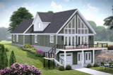 Country House Plan - Pine Haven Pointe 15307 - Rear Exterior