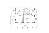 Modern House Plan - Columbia Eagle Mountain 68320 - 1st Floor Plan