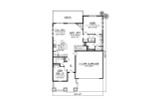 Craftsman House Plan - 37649 - 1st Floor Plan