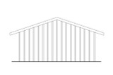 Traditional House Plan - Carport 61851 - Rear Exterior