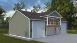 Craftsman House Plan - Victoria Garage 12373 - Front Exterior