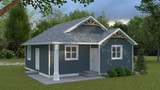 Cottage House Plan - Patch ADU 97220 - Front Exterior