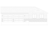 Craftsman House Plan - Richardson 93585 - Front Exterior