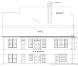 Cape Cod House Plan - Adams 38858 - Rear Exterior