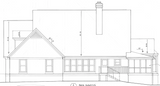 Country House Plan - Milner 36196 - Rear Exterior