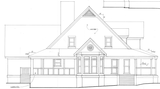 Country House Plan - Milner 36196 - Left Exterior