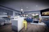 Modern House Plan - 58225 - Great Room