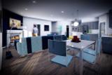 Modern House Plan - 58225 - Great Room