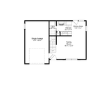 Cottage House Plan - 47589 - 1st Floor Plan