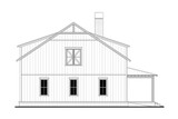 Farmhouse House Plan - Summerton 16743 - Left Exterior