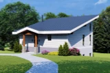 Modern House Plan - Eagle Cliff View 24453 - Rear Exterior