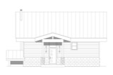 Modern House Plan - Eagle Cliff View 24453 - Rear Exterior
