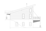 Modern House Plan - Eagle Cliff View 24453 - Left Exterior