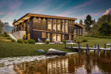Modern House Plan - Cedarwood Cottage A 87718 - Rear Exterior