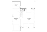 Contemporary House Plan - Schueler 99404 - 1st Floor Plan