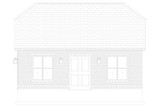 European House Plan - Simons Garage 63132 - Right Exterior