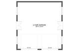 European House Plan - Simons Garage 63132 - 1st Floor Plan