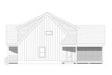 Craftsman House Plan - Pine Haven Creek 4 87703 - Right Exterior