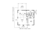 Craftsman House Plan - Pine Haven Creek 4 87703 - 1st Floor Plan