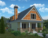 Craftsman House Plan - Green River 94988 - Front Exterior