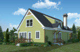 Craftsman House Plan - Green River 94988 - Rear Exterior