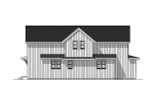 Farmhouse House Plan - Stewart 61962 - Right Exterior