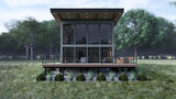 Contemporary House Plan - Sky View Drive 73368 - Front Exterior