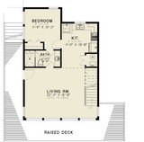 Contemporary House Plan - Sky View Drive 73368 - 1st Floor Plan