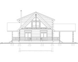 Mountain Rustic House Plan - 87649 - Front Exterior