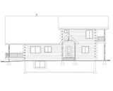 Mountain Rustic House Plan - 87649 - Right Exterior