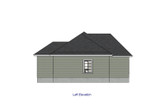 Country House Plan - 58473 - Left Exterior
