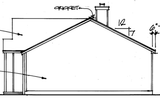 Ranch House Plan - Charles 90375 - Right Exterior