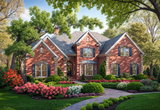Traditional House Plan - Madison 55517 - Front Exterior