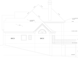 Traditional House Plan - Madison 55517 - Right Exterior