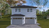 Craftsman House Plan - Klemetson Garage 96732 - Front Exterior