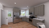 Craftsman House Plan - Klemetson Garage 96732 - Kitchen